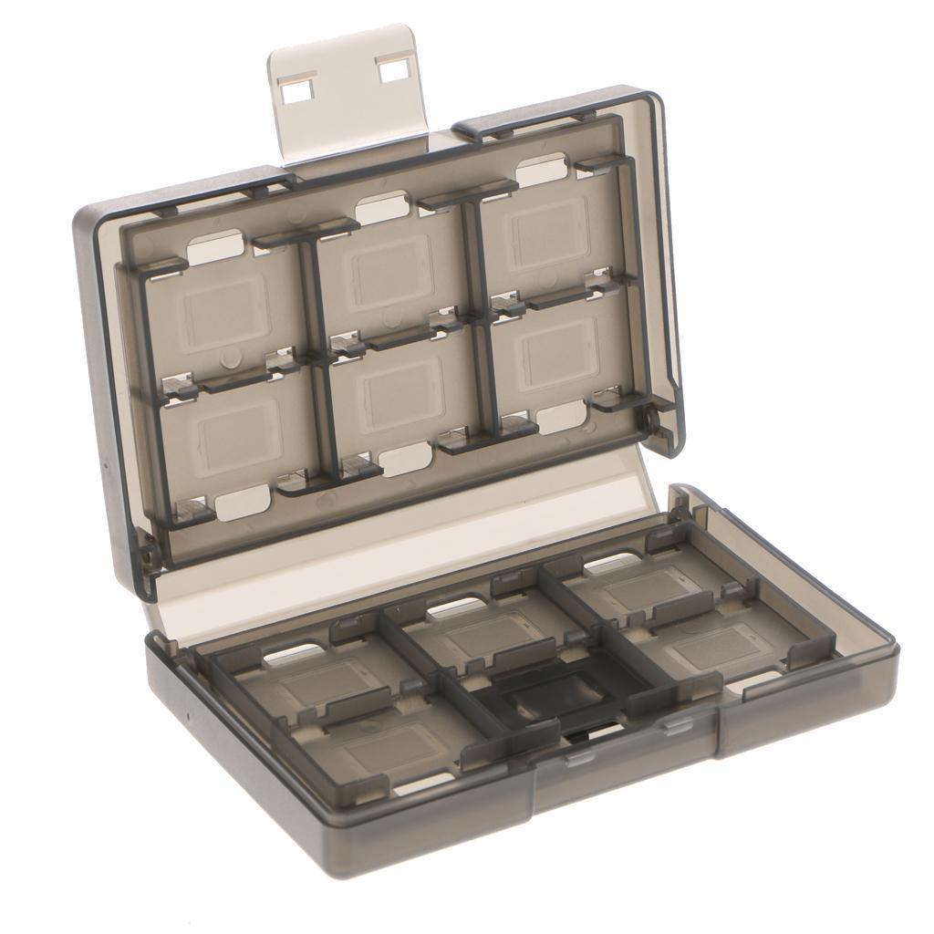 2Pcs Game Card Case Holder 24in1 Cartridge Storage Box For Nintendo Switch