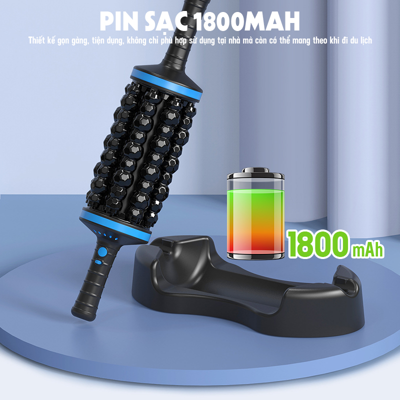 Con lăn massage bàn chân giúp lưu thông máu và giãn cơ toàn thân Puli PL-699DC