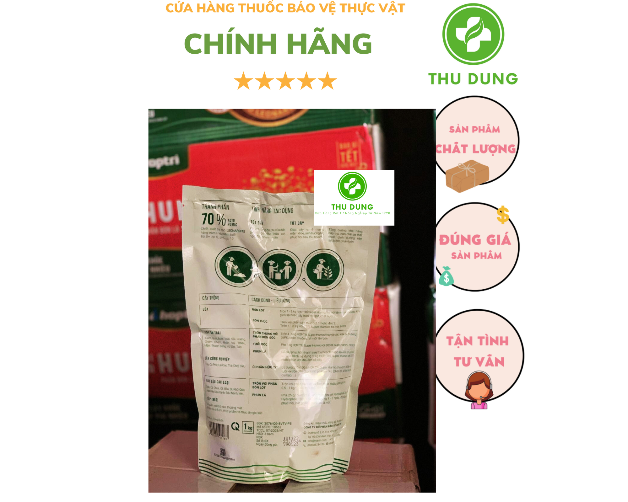 Super Humic hợp trí - TẶNG LÌ XÌ 10K
