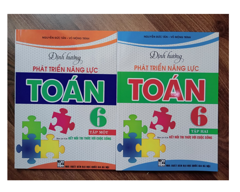 Sách - Combo Định Hướng Phát Triển Năng Lực Toán 6 - Bám Sát SGK Kết Nối Tri Thức Với Cuộc Sống