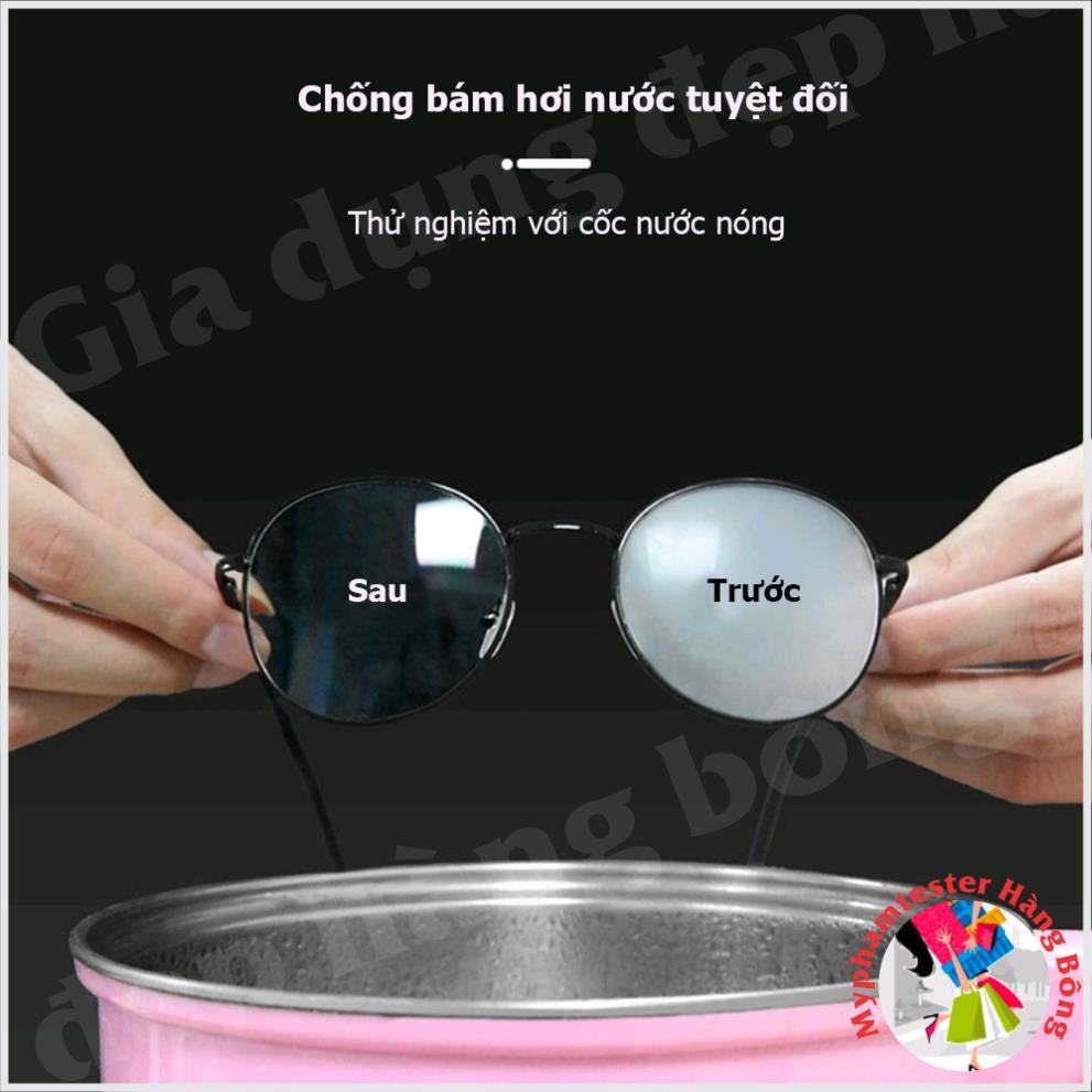 Khăn lau kính Nano chống bám hơi nước, lau sạch bề mặt các loại kính