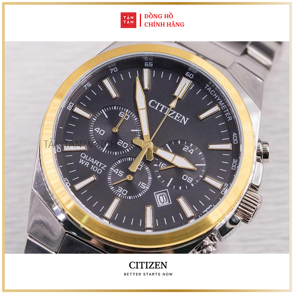 Đồng hồ Nam Citizen Quartz AN8174-58E 44mm