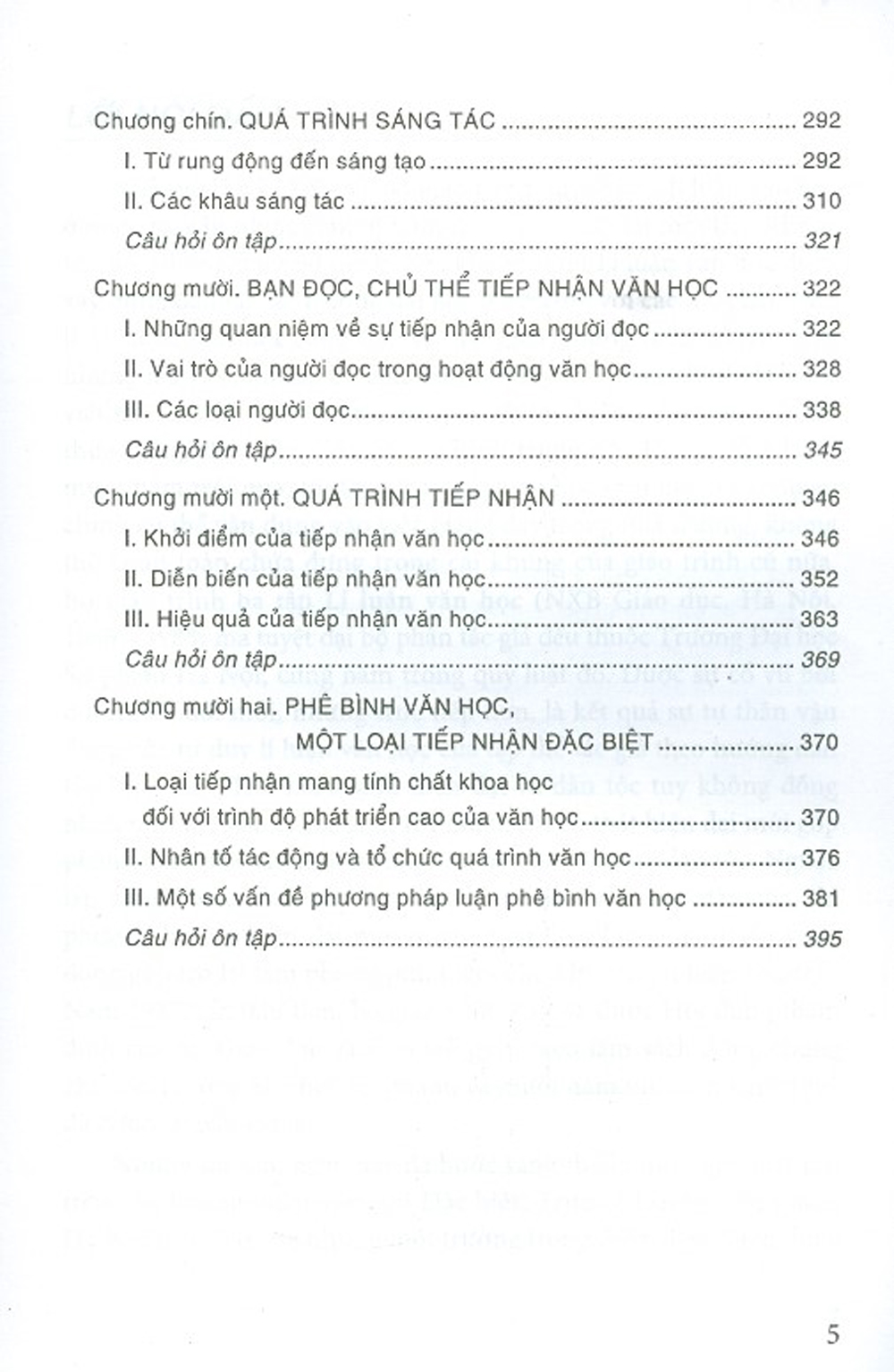 Lí Luận Văn Học - Tập 1 - Văn Học, Nhà Văn, Bạn Đọc