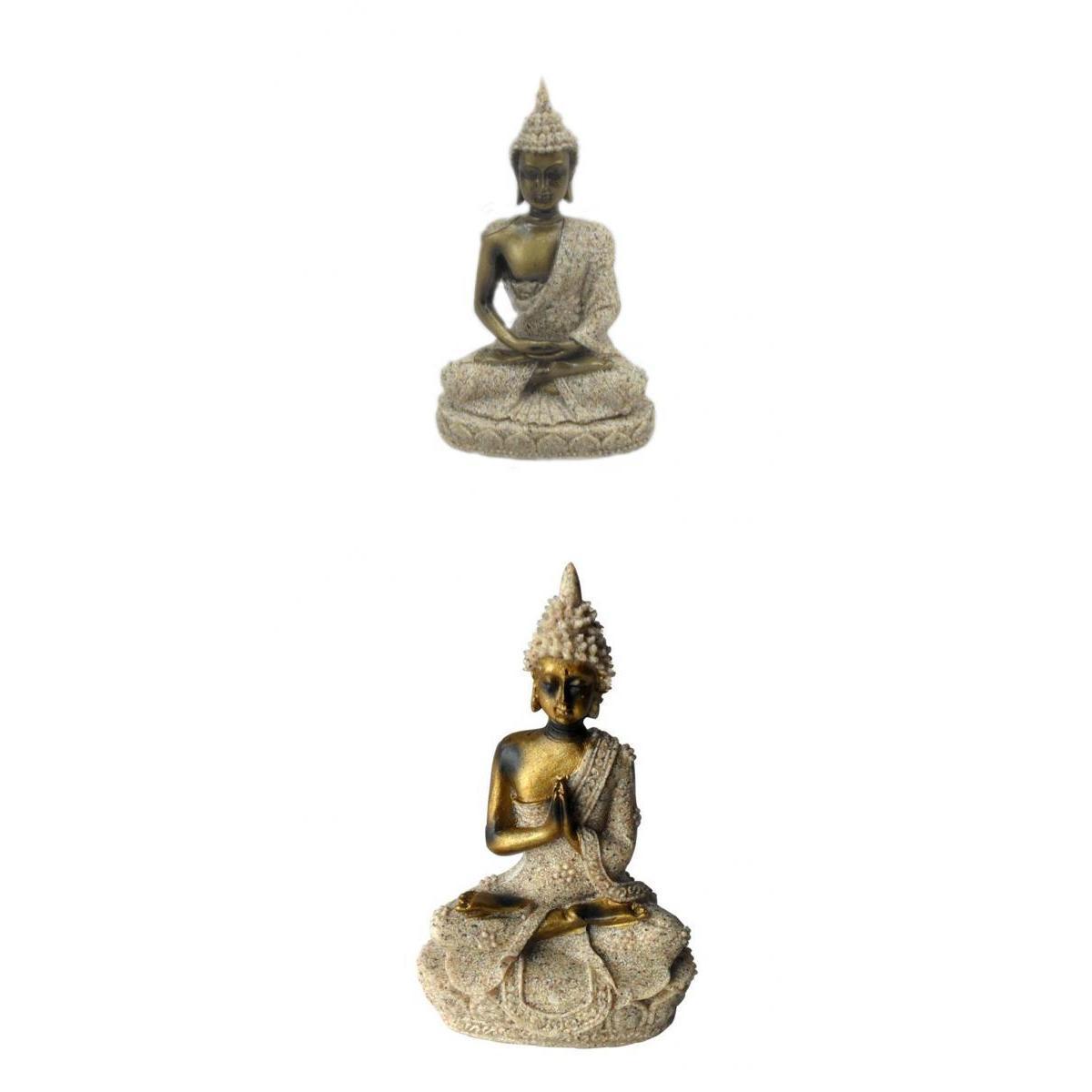 Natural Sandstone Crafts Zen Buddhism Statue And Buddha Sculpture Home Decor