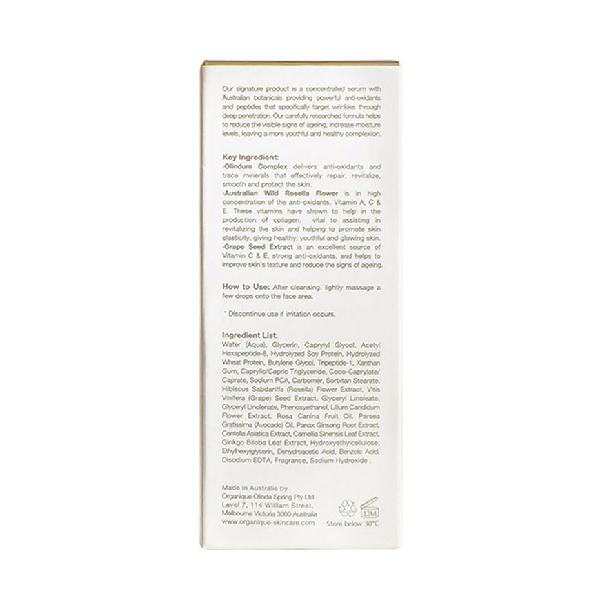 Tinh Chất Chống Lão Hóa Organique Precious Age-Reverse Facial Serum SP-OAC-003168