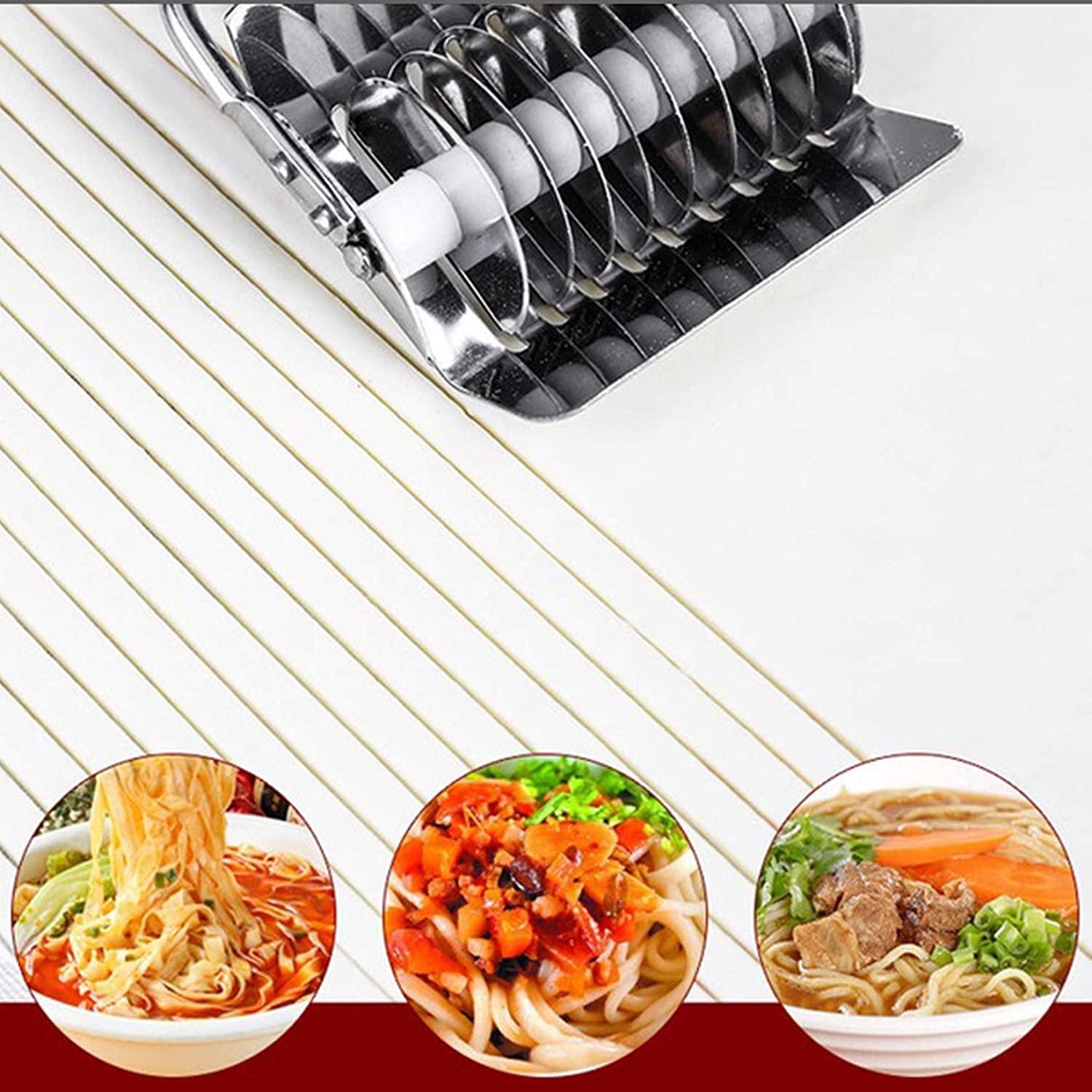 Con lăn cắt mì, tay cầm bằng thép không gỉ thoải mái chống trượt cao