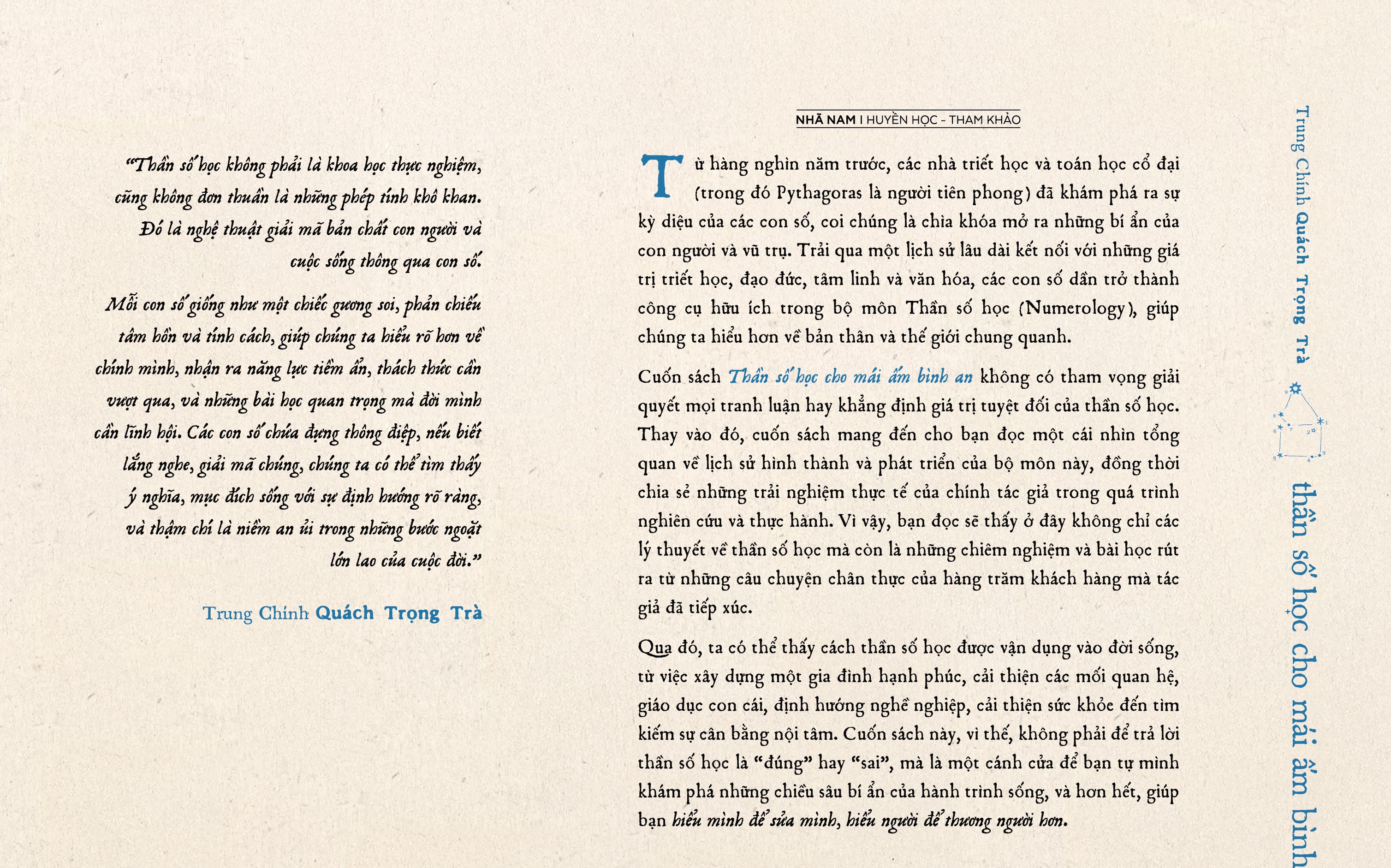 Sách - thần số học cho mái ấm bình an (Trung Chính Quách Trọng Trà) (Nhã Nam Official)
