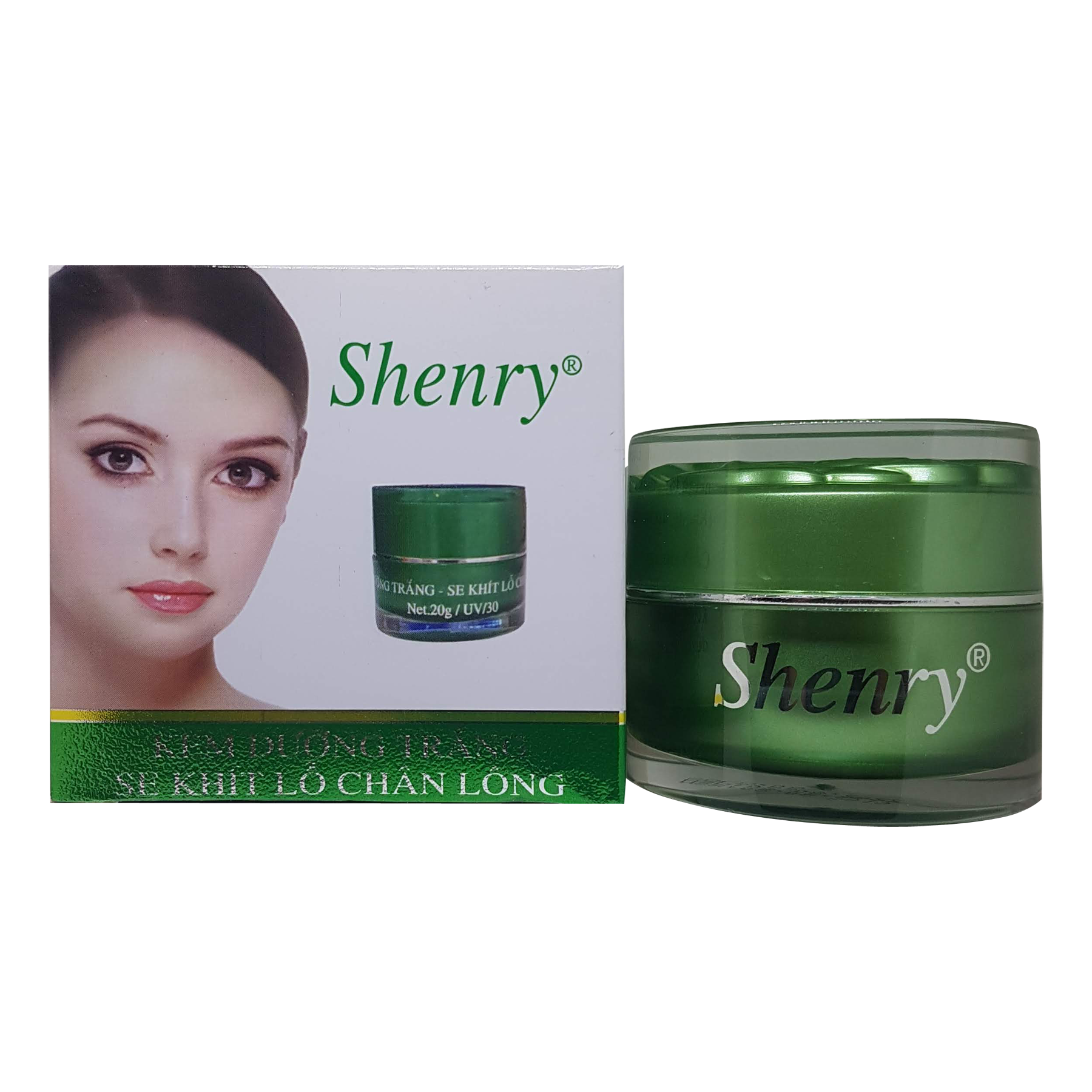 Kem SHENRY Dưỡng Trắng, Se Khít Lỗ Chân Lông 20g