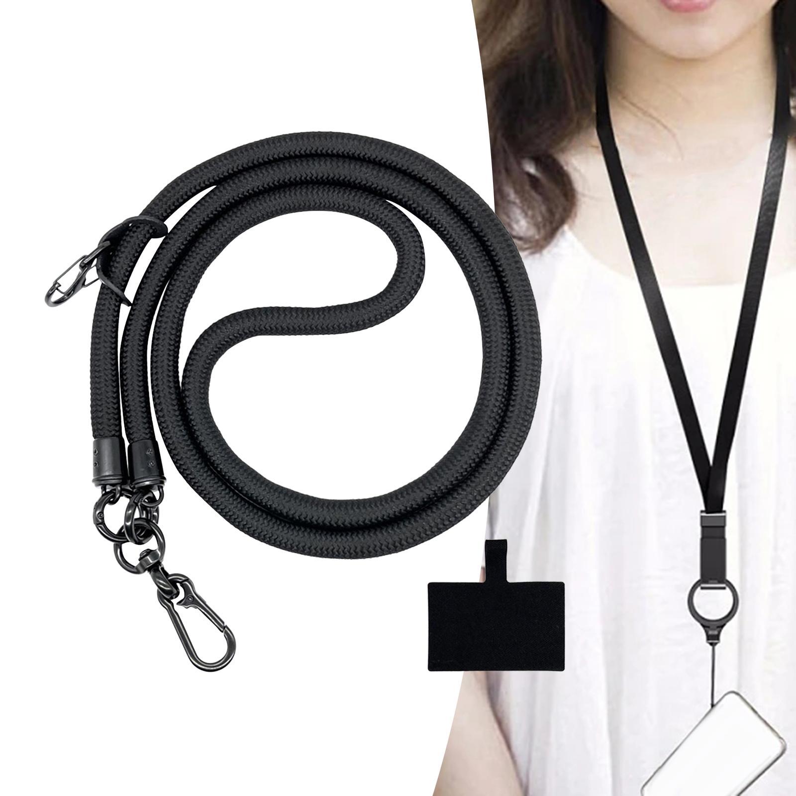 Phone Tether Phone Lanyard Holder Strap Durable Multipurpose Phone Accessories Universal Anti Lost Protector for ID Card Smartphones