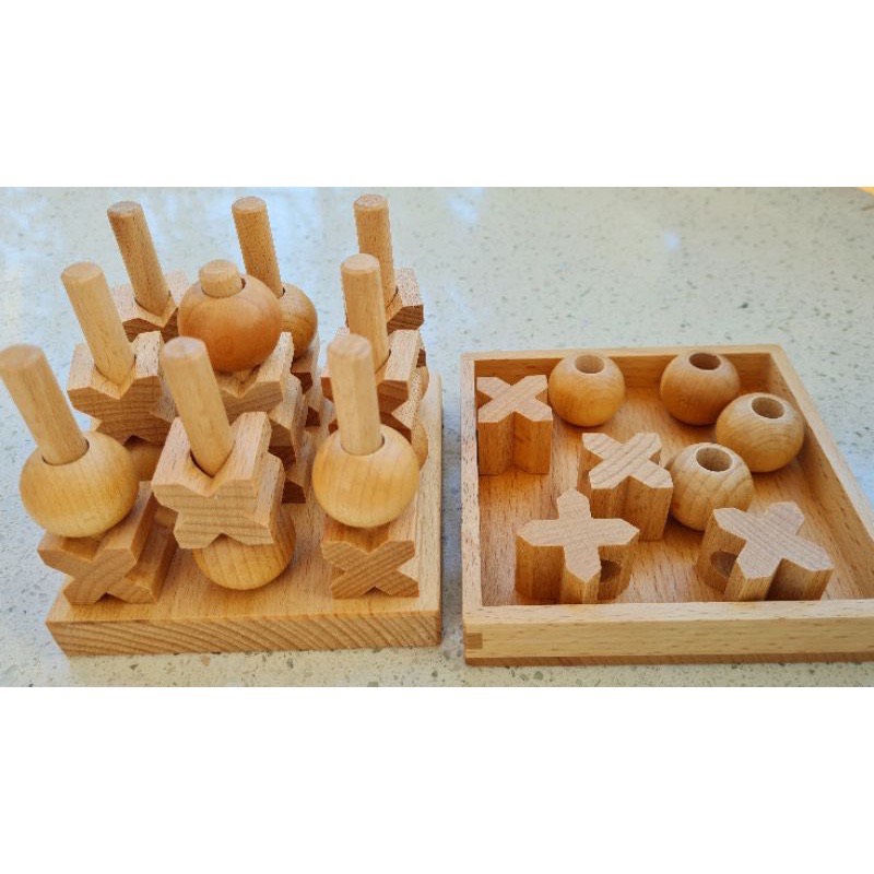 Trò chơi ca rô Winwintoys - Cờ Caro 3D gỗ tự nhiên 100% an toàn, rèn luyện trí thông minh và khả năng quan sát