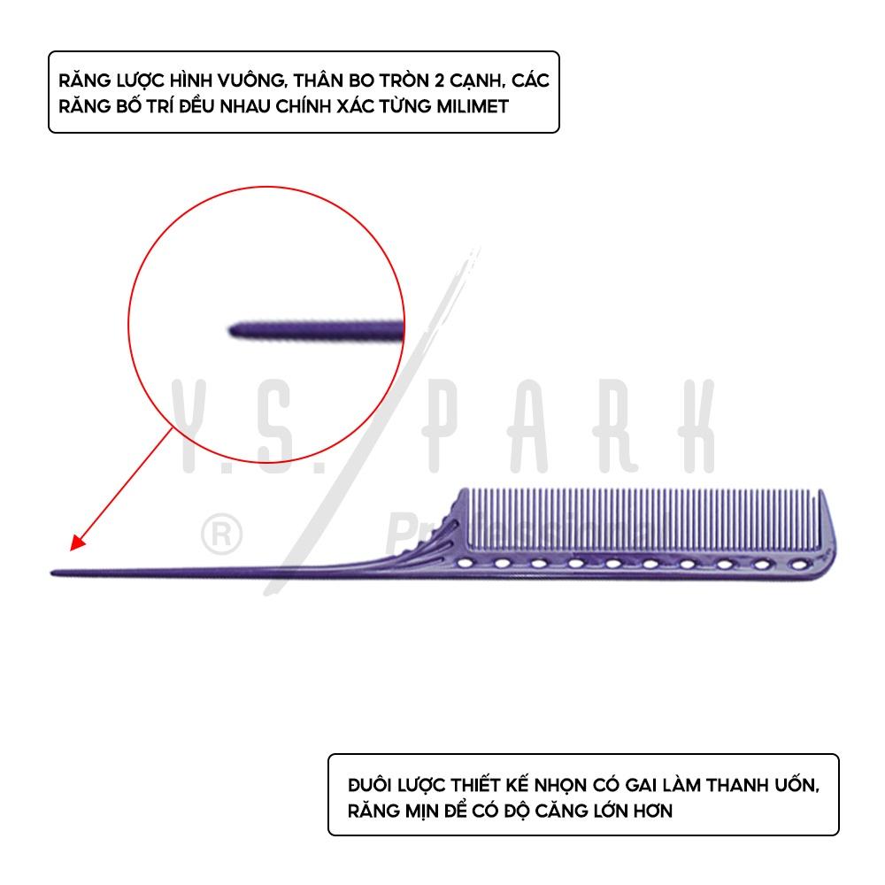 Lược chải hóa chất Nhật Bản YS PARK đuôi nhọn chịu nhiệt cao cấp YS-101 hàng chính hãng