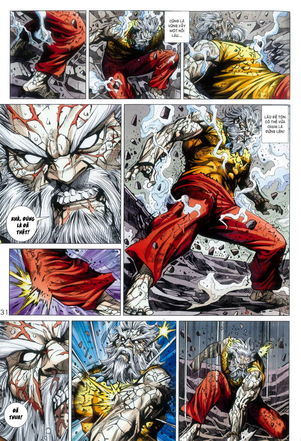 Long Hổ 5 Thế 3 Thế Cừu chapter 92 31