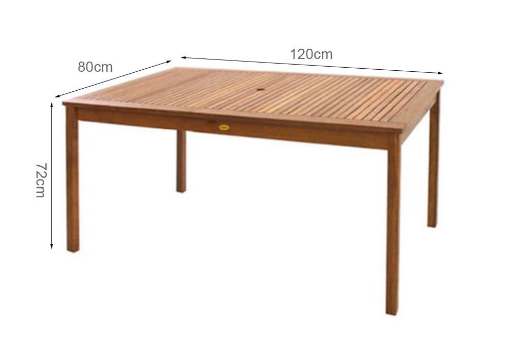 Bàn Chữ Nhật Java IBIE NT3017 - Nâu