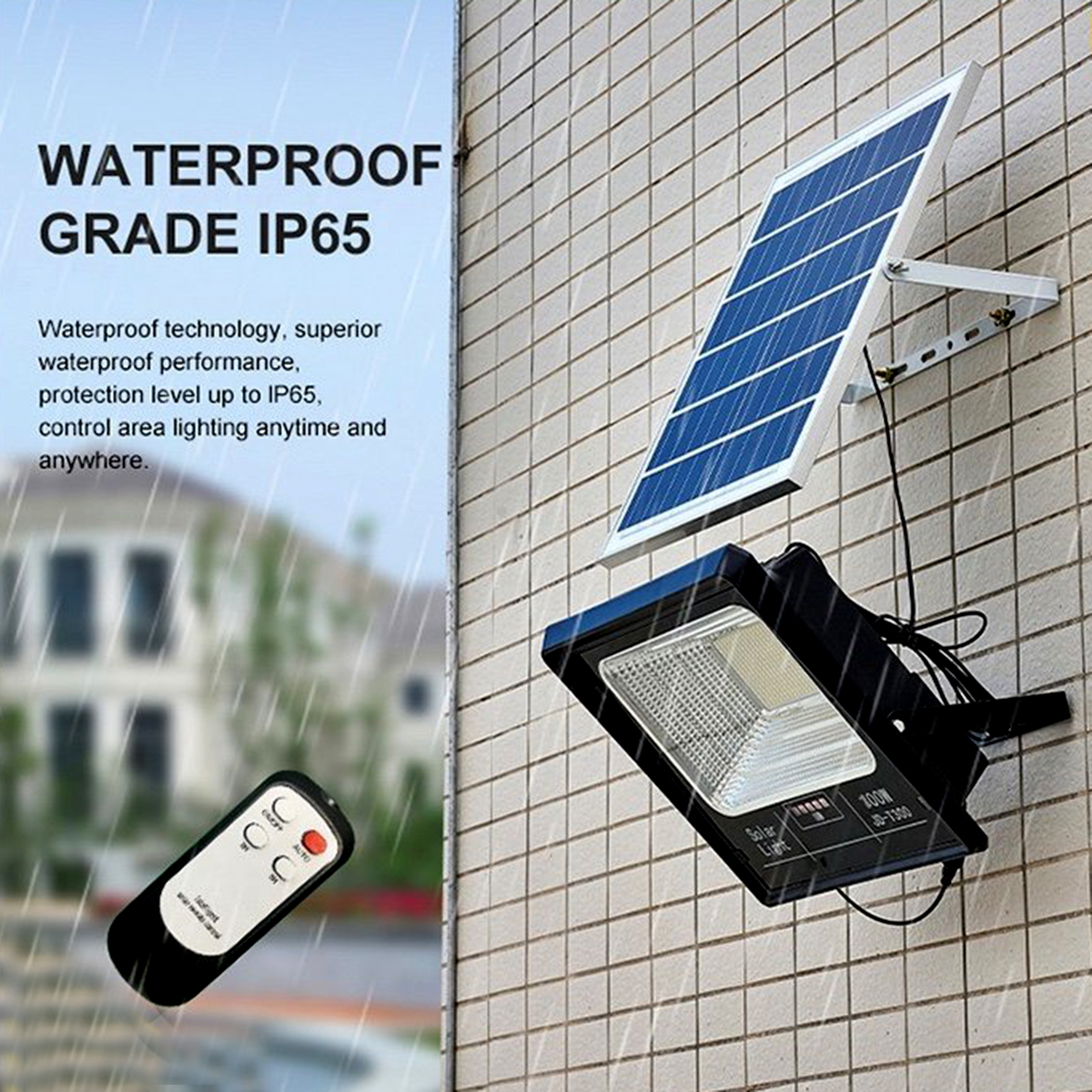 ĐÈN PHA NĂNG LƯỢNG MẶT TRỜI JD-T100