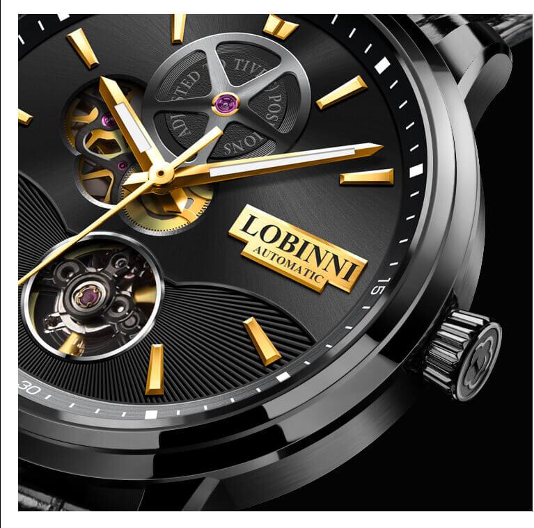 Đồng hồ nam chính hãng LOBINNI L5018-1