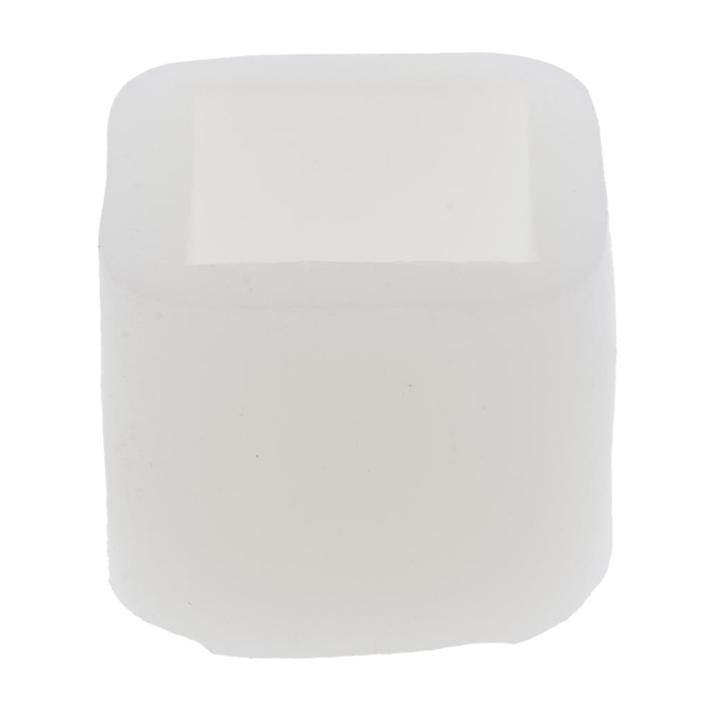 Geometric Round Square Silicone Flower Pot Mold Concrete Cement Resin Cast Mould