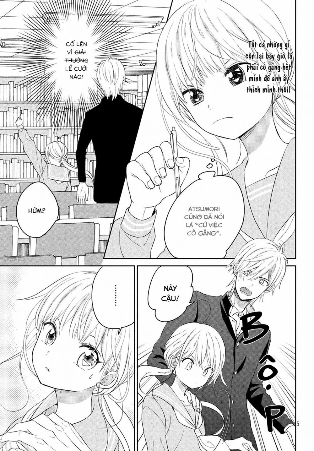 cô dâu (←chưa cưới) của atsumori-kun chapter 4 5