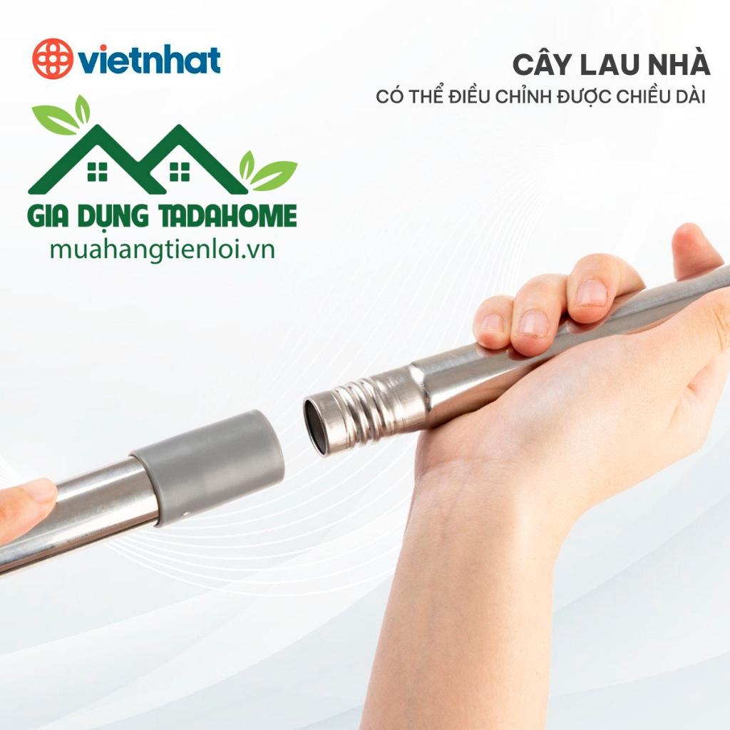 BỘ LAU NHÀ TỰ VẮT THÔNG MINH 360 ĐỘ, LÀU SÀN SẠCH BÓNG 9560 VIỆT NHẬT - TADAHOME