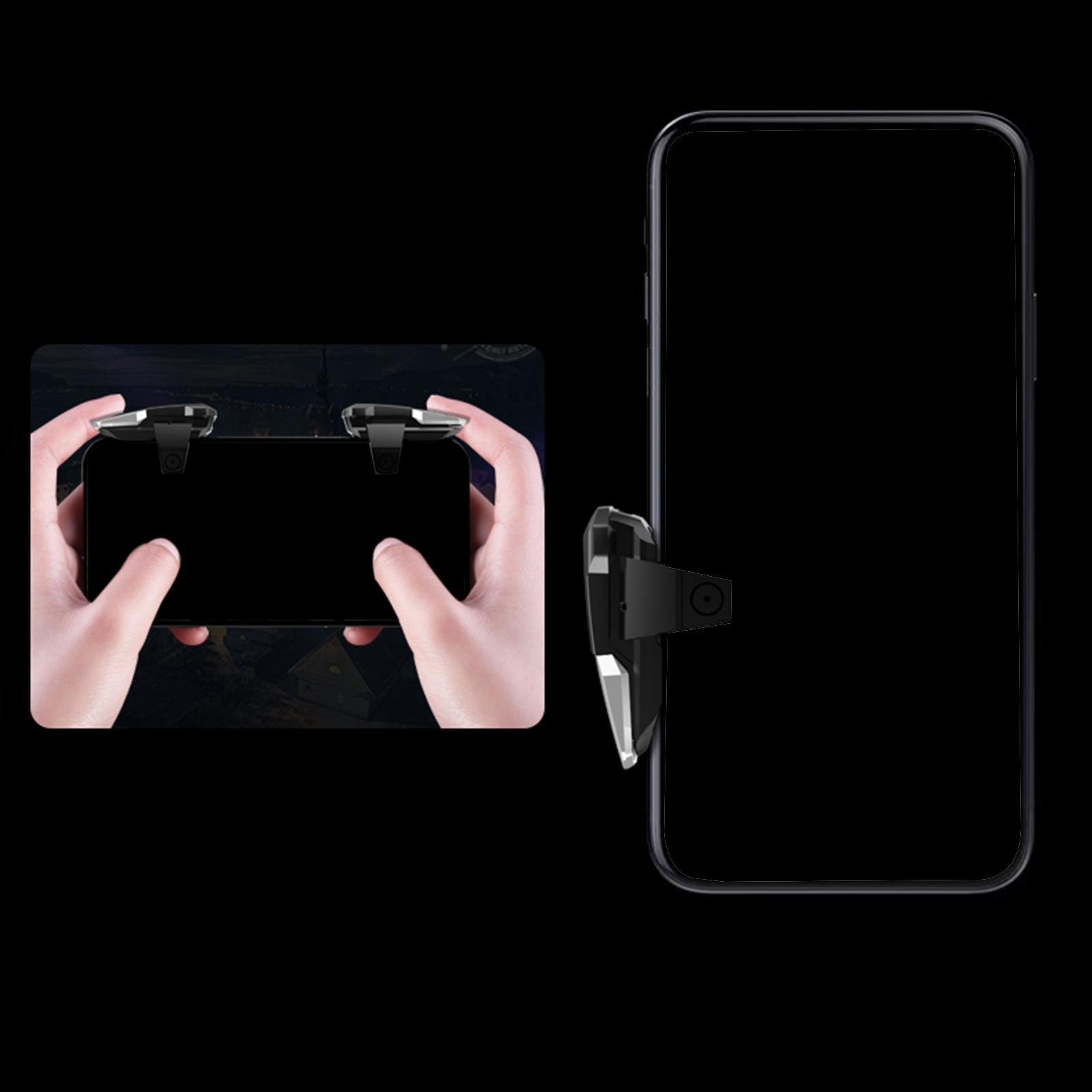 2x Mobile Game Controller Triggers for Android iOS for cod for Pubg