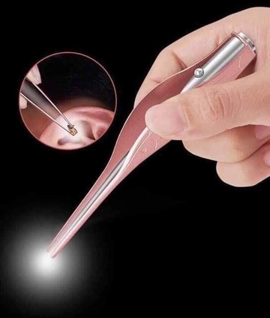 BỘ RÁY TAI CÓ ĐÈN LED KÈM HỘP TIỆN LỢI, SẠCH SẼ