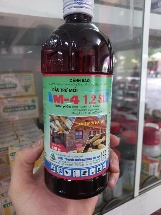 Dầu trừ mối M-4 1.2SL Vipesco 480ml