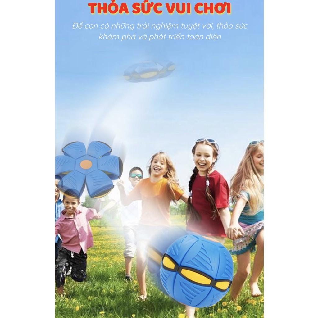 BÓNG ĐÁ KHÔNG CẦN BƠM HƠI XẾP GỌN FOOTBALL KIDS USA CÓ ĐÈN LED