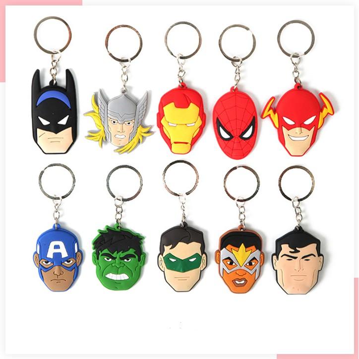 HN * Móc khóa đính charm hero Avengers có thể dùng làm Jibbitz, DIY