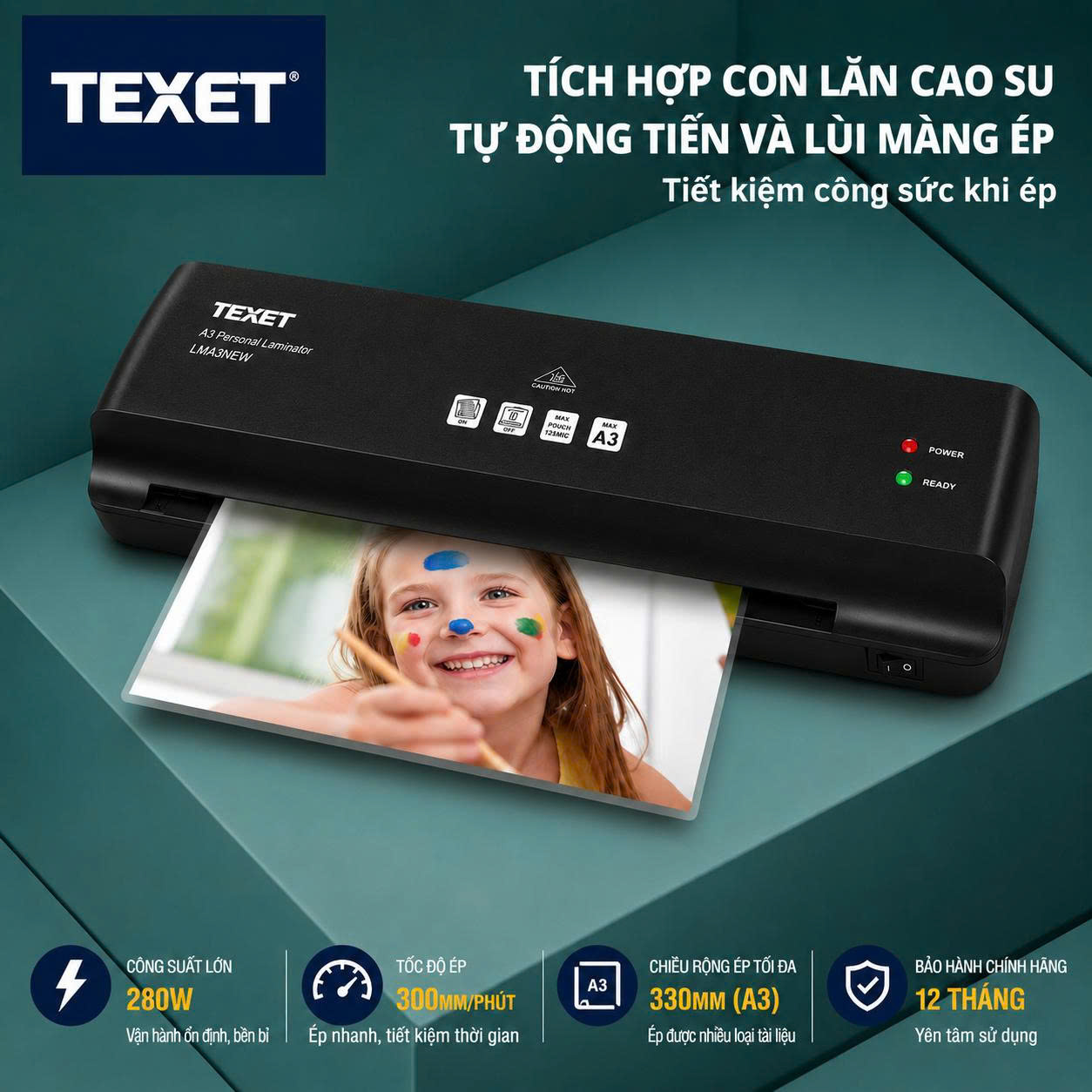 Máy Ép Nhựa Texet LMA3-V