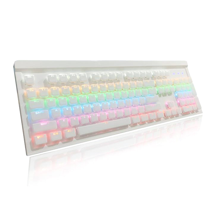 Bàn Phím Cơ Blue Switch Bosston MK921 Keycaps Khắc Laser (MÀU NGẪU NHIÊN) - Hàng Chính Hãng