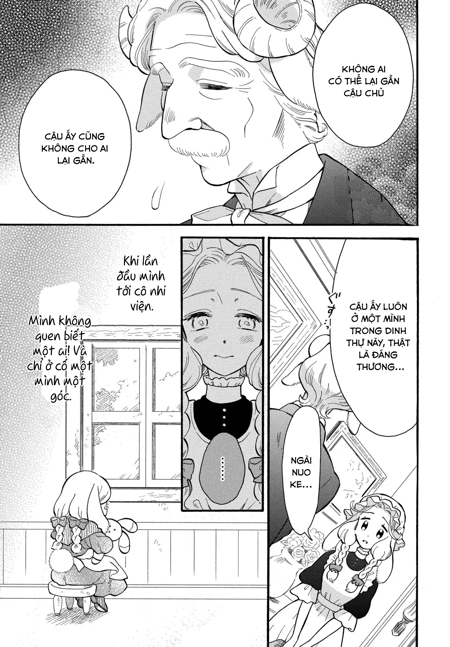 ngài sói và hầu gái thỏ chapter 1.1 16