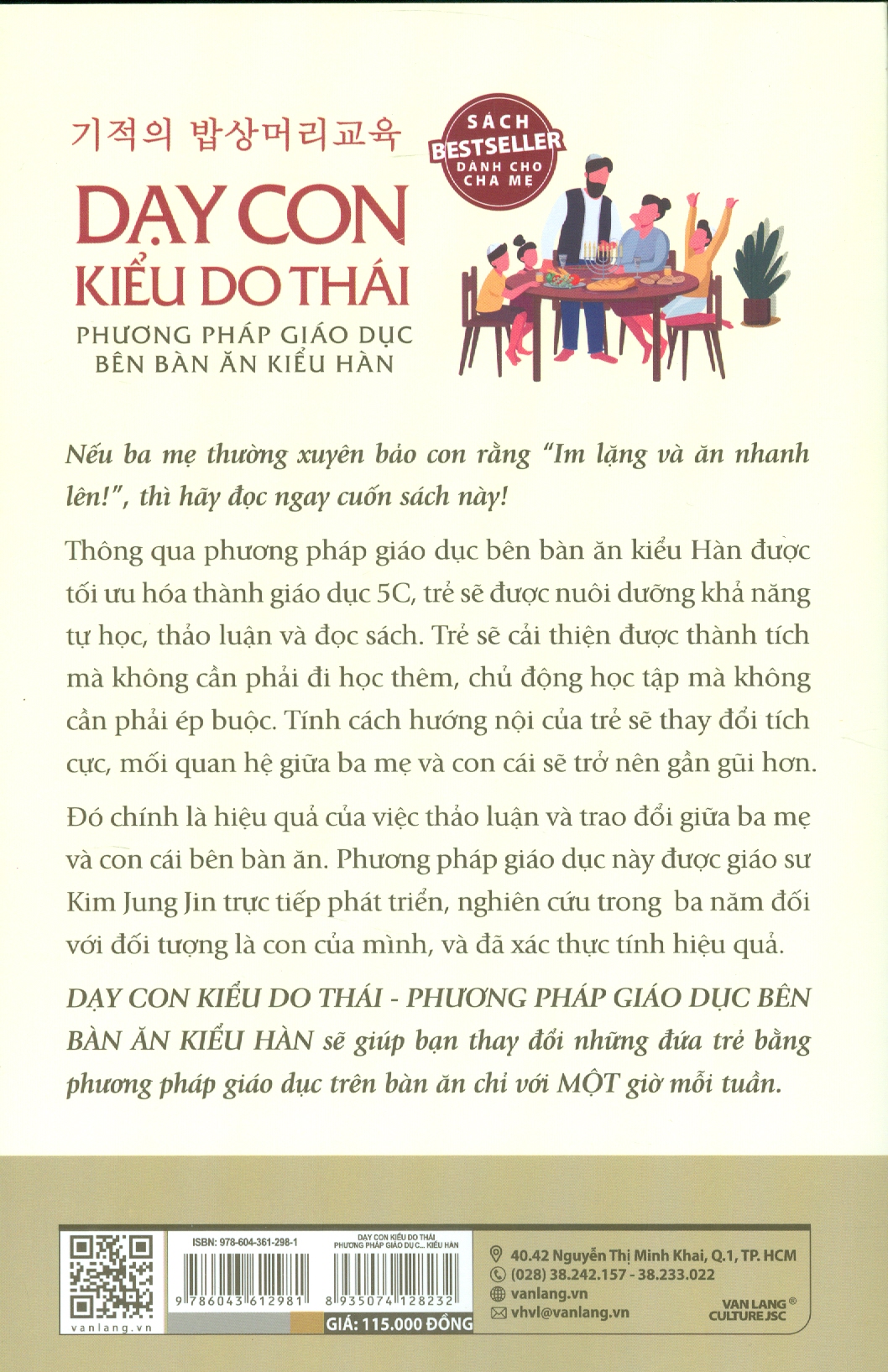 Dạy Con Kiểu Do Thái: Phương Pháp Giáo Dục Con Bên Bàn Ăn Kiểu Hàn