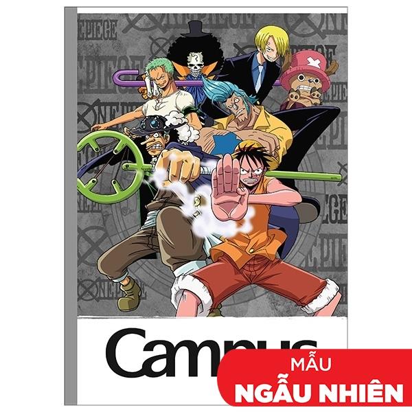 Vở One Piece - Kẻ Ngang Có Chấm 120 Trang ĐL 70g/m2 - Campus NB-BOPE120 (Mẫu Màu Giao Ngẫu Nhiên)