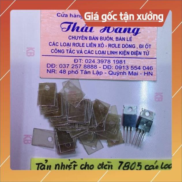 Tấm tản nhiệt cho các loại 7805 giá cho 100 chiếc [ShopUyTín]