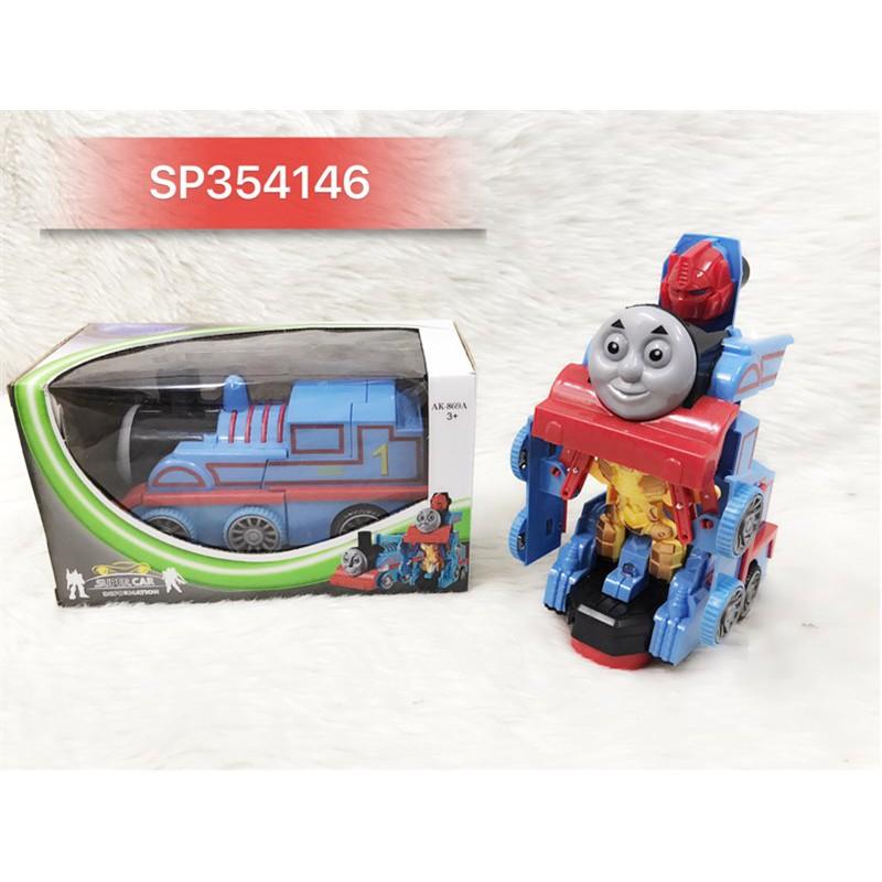 Hộp xe lửa pin đèn biến hình robo, AK869A (Hộp) - SP354146