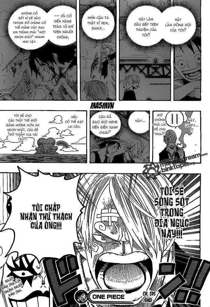 đảo hải tặc - one piece chapter 595 16