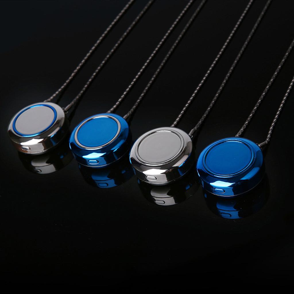 Wearable Necklace Air Purifier Portable Negative Ion Generator USB