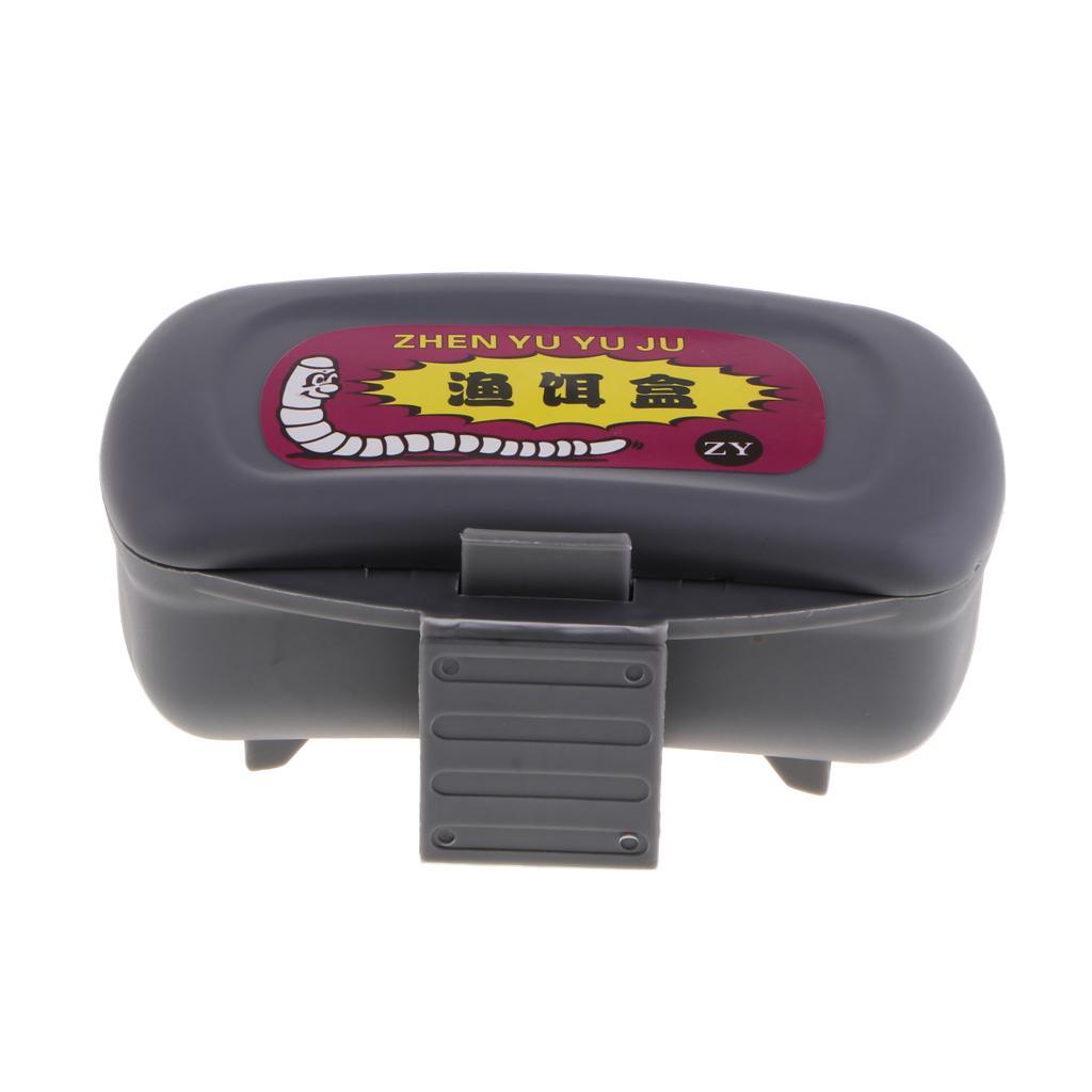 2 Pieces Tackle Box Live Bait Lure Storage Case