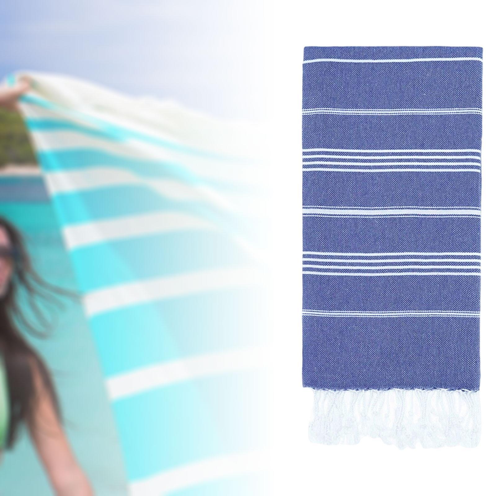 Beach Towel 39x70inch Multifunctional Turkish Beach Towel Blanket for Gym