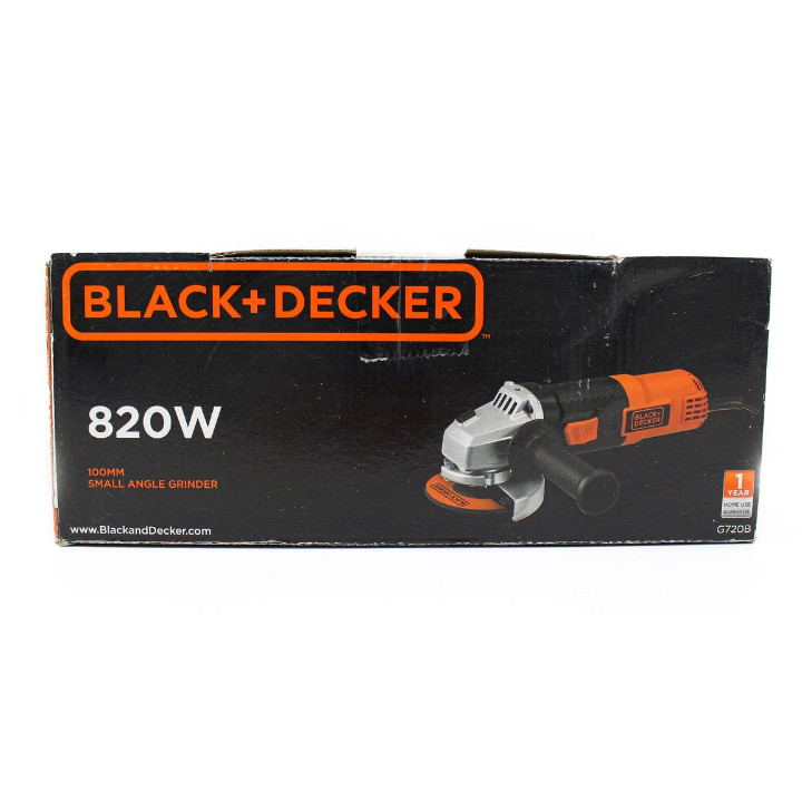 Combo Máy mài cầm tay 800W Black &amp; Decker DWA8060-B1 G720B-B1 và Đá cắt inox DeWALT DWA8060-B1 100 x 1.2 x 16mm T1