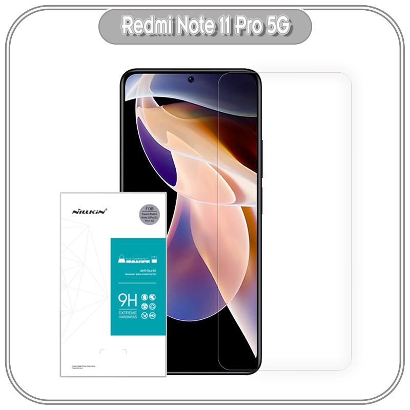 Kính cường lực cho Xiaomi Redmi Note 11 Pro 4G - 5G trong suốt Nillkin H+ Pro - Hàng Nhập Khẩu