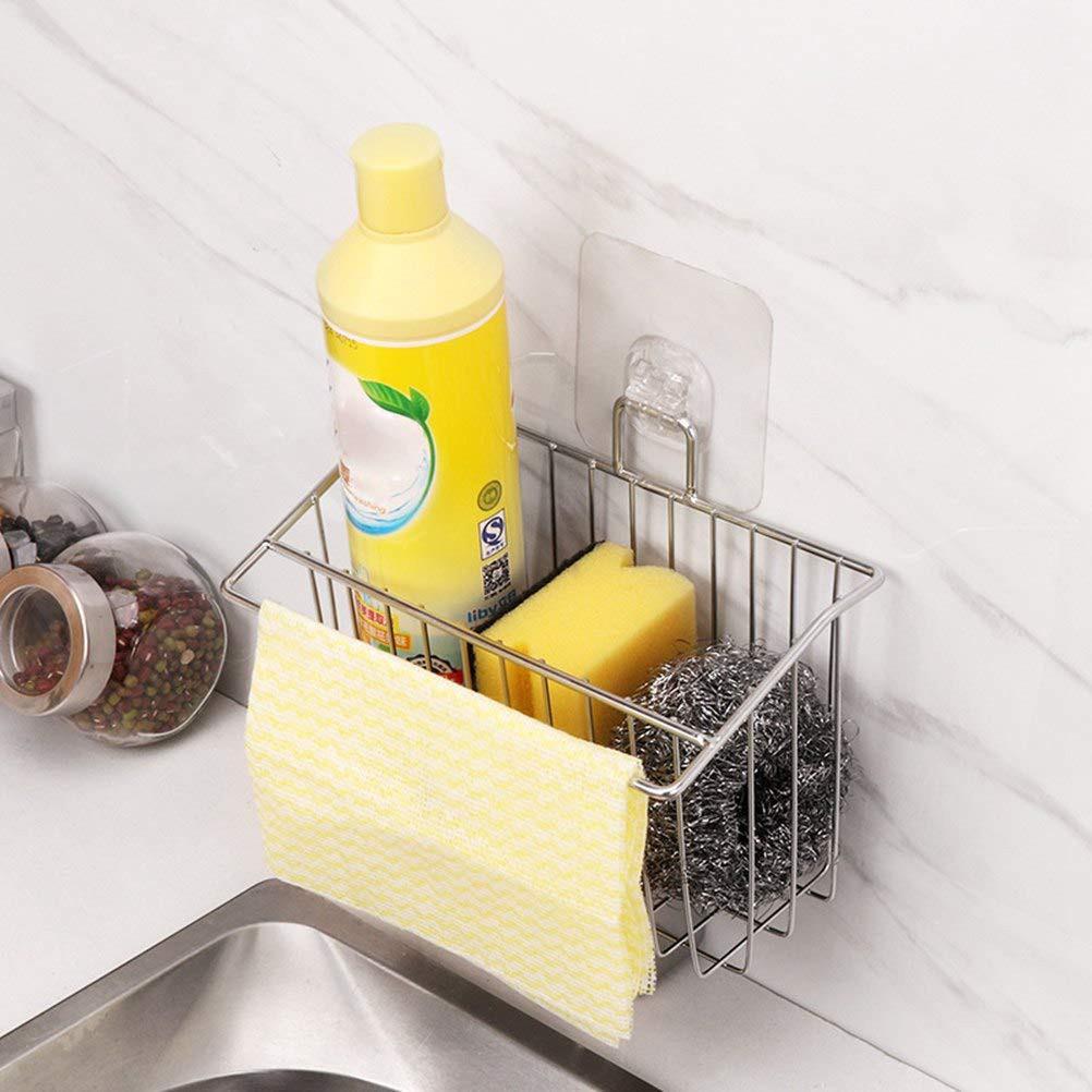KỆ INOX ĐỰNG ĐỒ RỬA BÁT GẮN TƯỜNG KÈM KHAY HỨNG NƯỚC