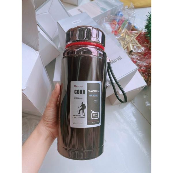Bình giữ nhiệt 1200ml Vacuum nắp kim cương cao cấp