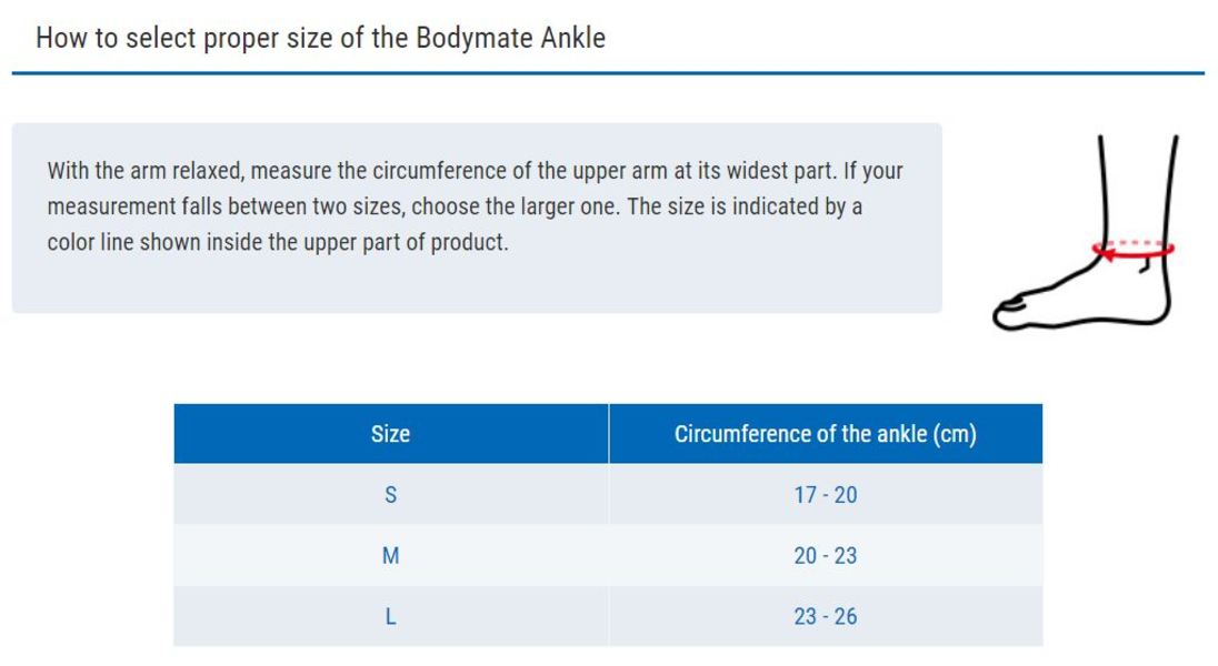 ZAMST Bodymate Ankle