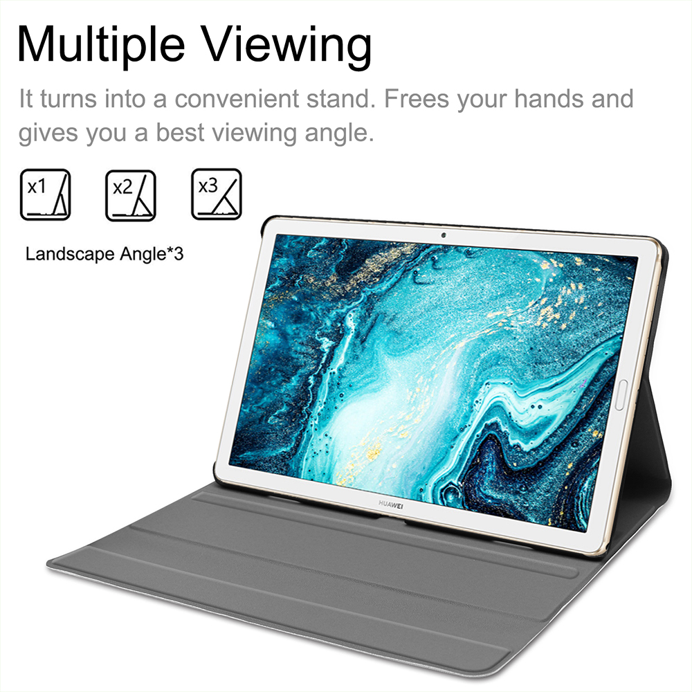 Vỏ Bảo Vệ Bàn Phím Không Dây BT Cho 2019 Huawei Mediapad M6 10,8 Inch, Màu Hồng