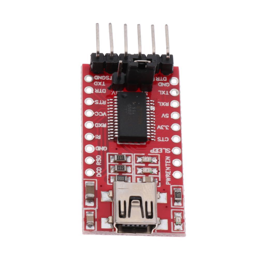 FT232RL 3.3V 5.5V Module USB to TTL Serial Adapter Board Mini for