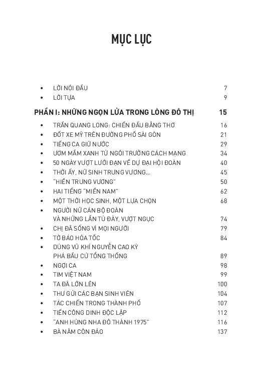 Sách Hồ sơ một thế hệ