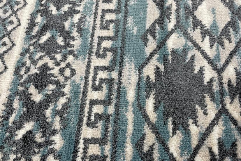 Thảm Sợi Ngắn le_22g0280_blue_60x90