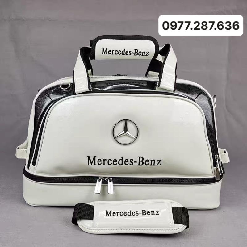 Túi đựng quần áo và giày golf Mercedes-benz Da bóng cao cấp TD088