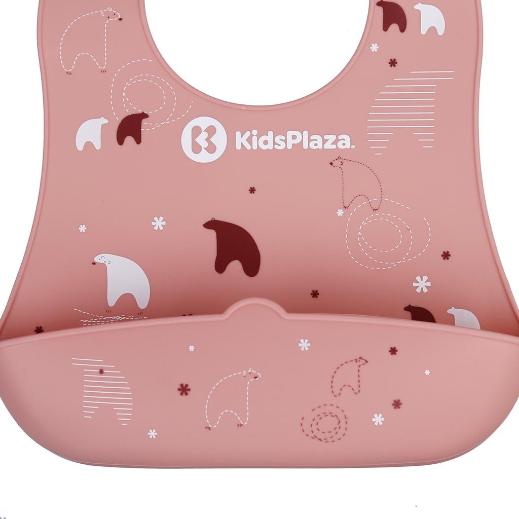 Yếm ăn silicon Kids Plaza BIB023 (Nhiều mẫu