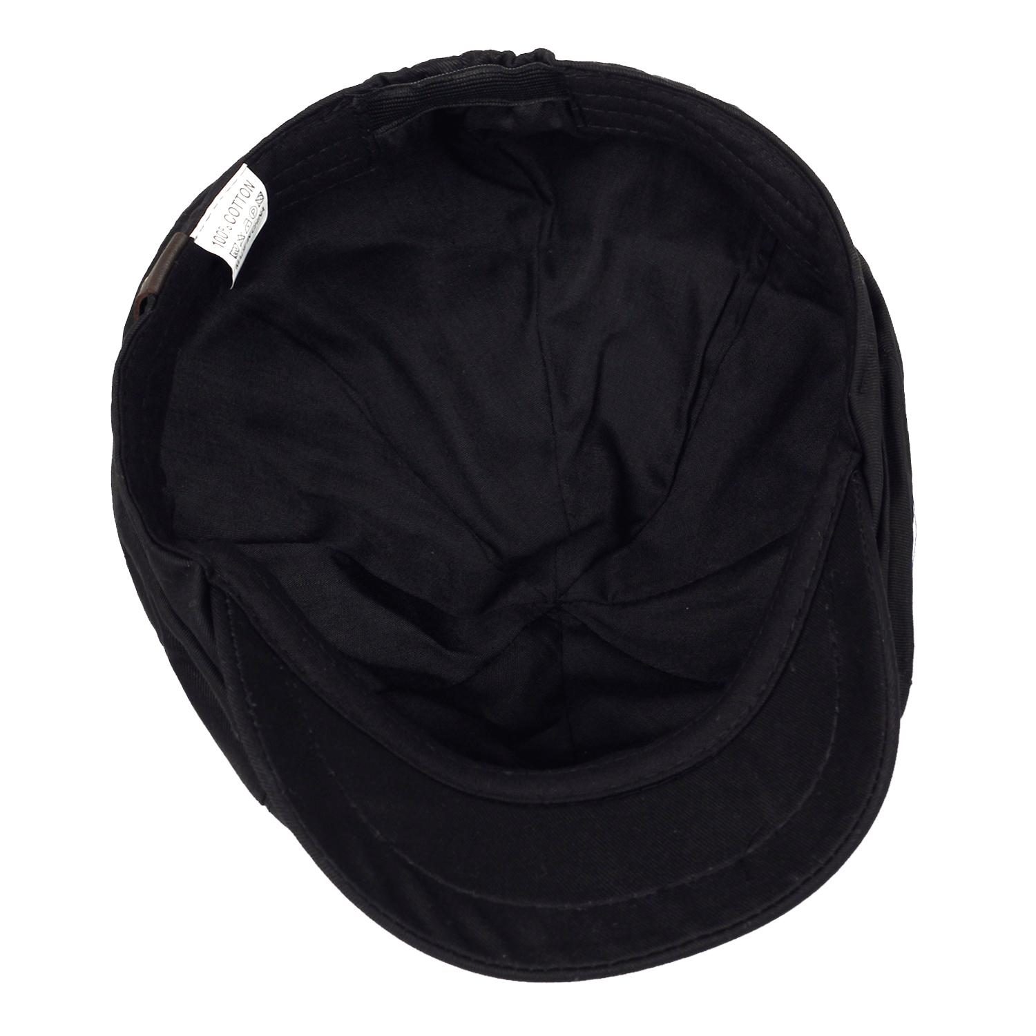 Mũ Beret Màu Trơn Giữ Ấm Cho Nam